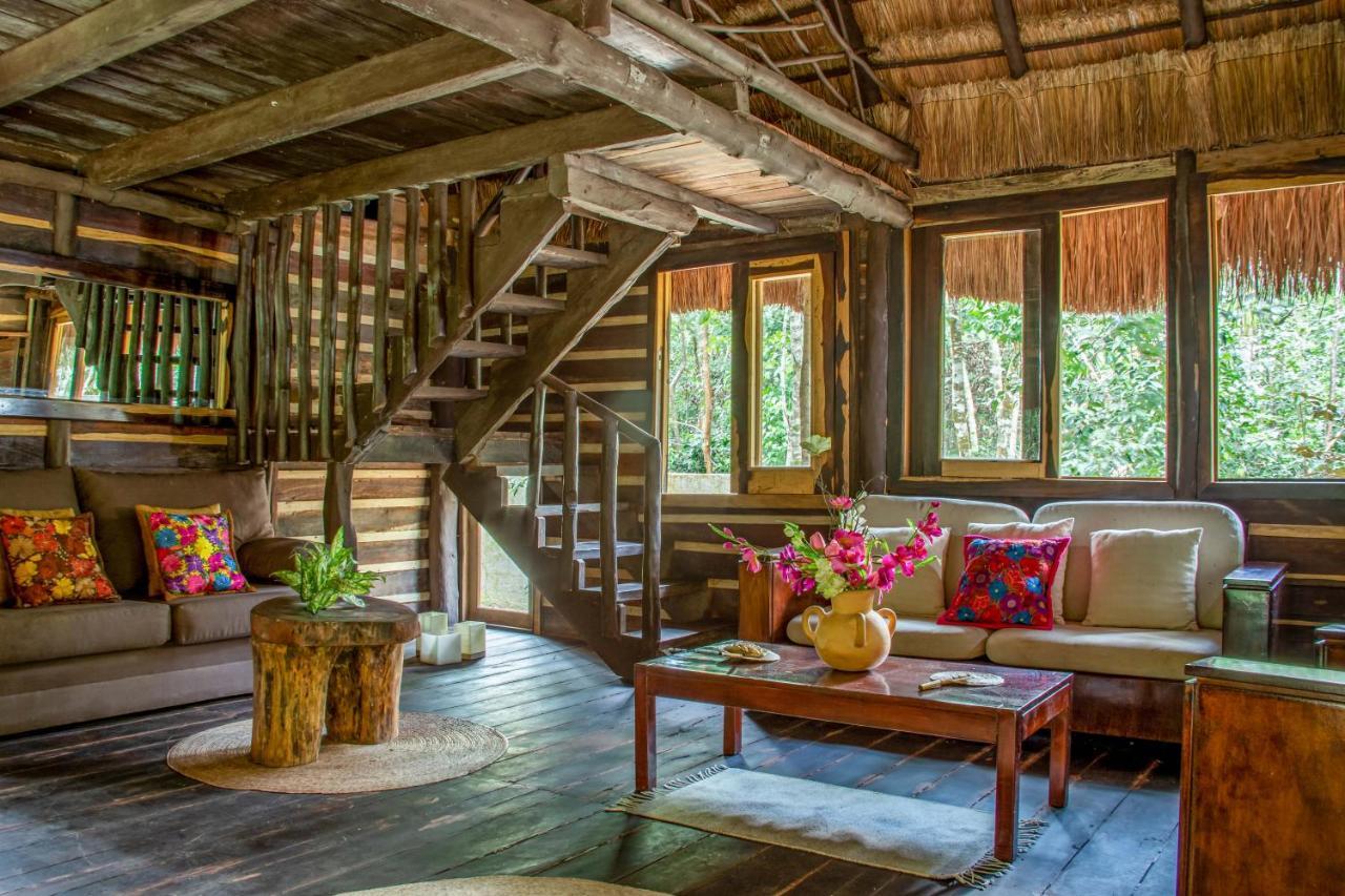 Madre Tierra Eco Habitat Konuk evi Puerto Morelos Dış mekan fotoğraf