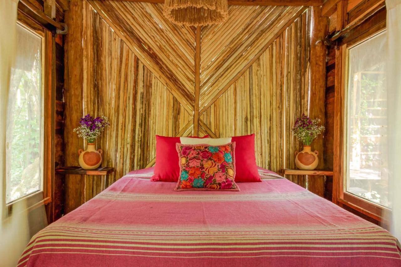 Madre Tierra Eco Habitat Konuk evi Puerto Morelos Dış mekan fotoğraf