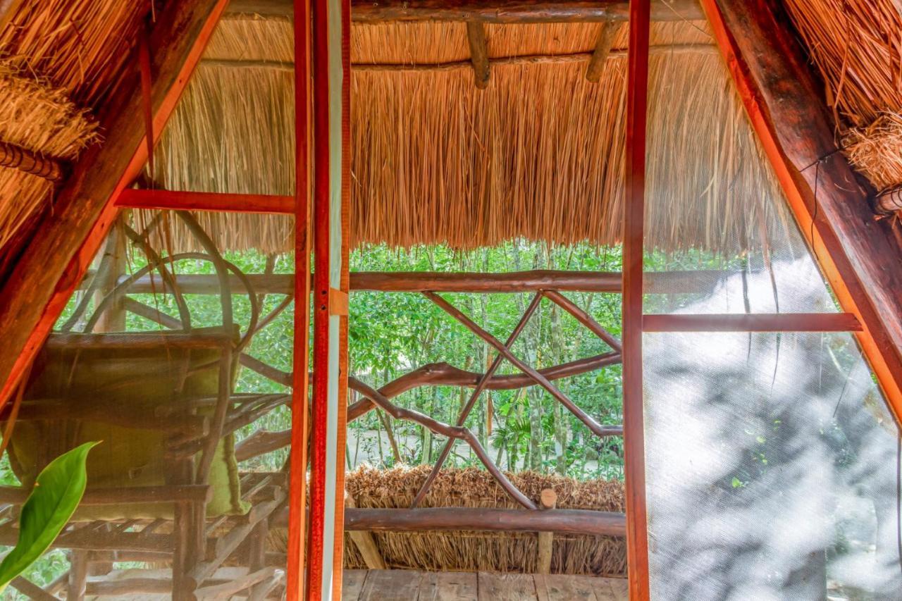 Madre Tierra Eco Habitat Konuk evi Puerto Morelos Dış mekan fotoğraf