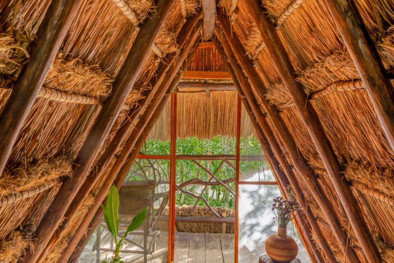 Madre Tierra Eco Habitat Konuk evi Puerto Morelos Dış mekan fotoğraf