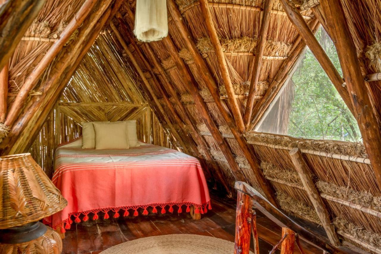 Madre Tierra Eco Habitat Konuk evi Puerto Morelos Dış mekan fotoğraf