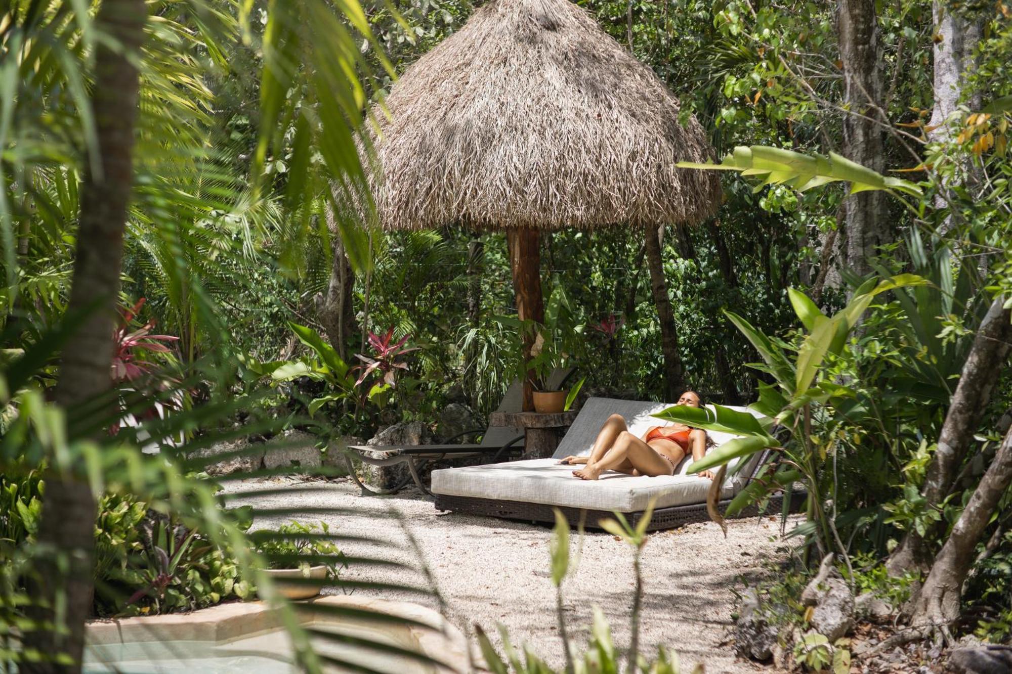 Madre Tierra Eco Habitat Konuk evi Puerto Morelos Dış mekan fotoğraf