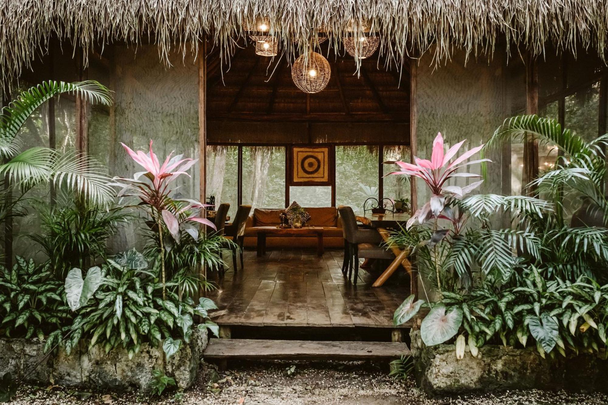 Madre Tierra Eco Habitat Konuk evi Puerto Morelos Dış mekan fotoğraf