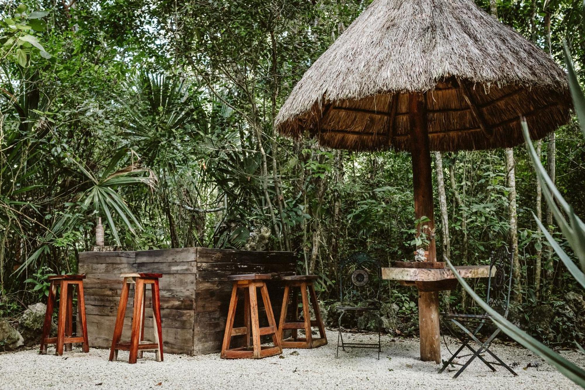 Madre Tierra Eco Habitat Konuk evi Puerto Morelos Dış mekan fotoğraf
