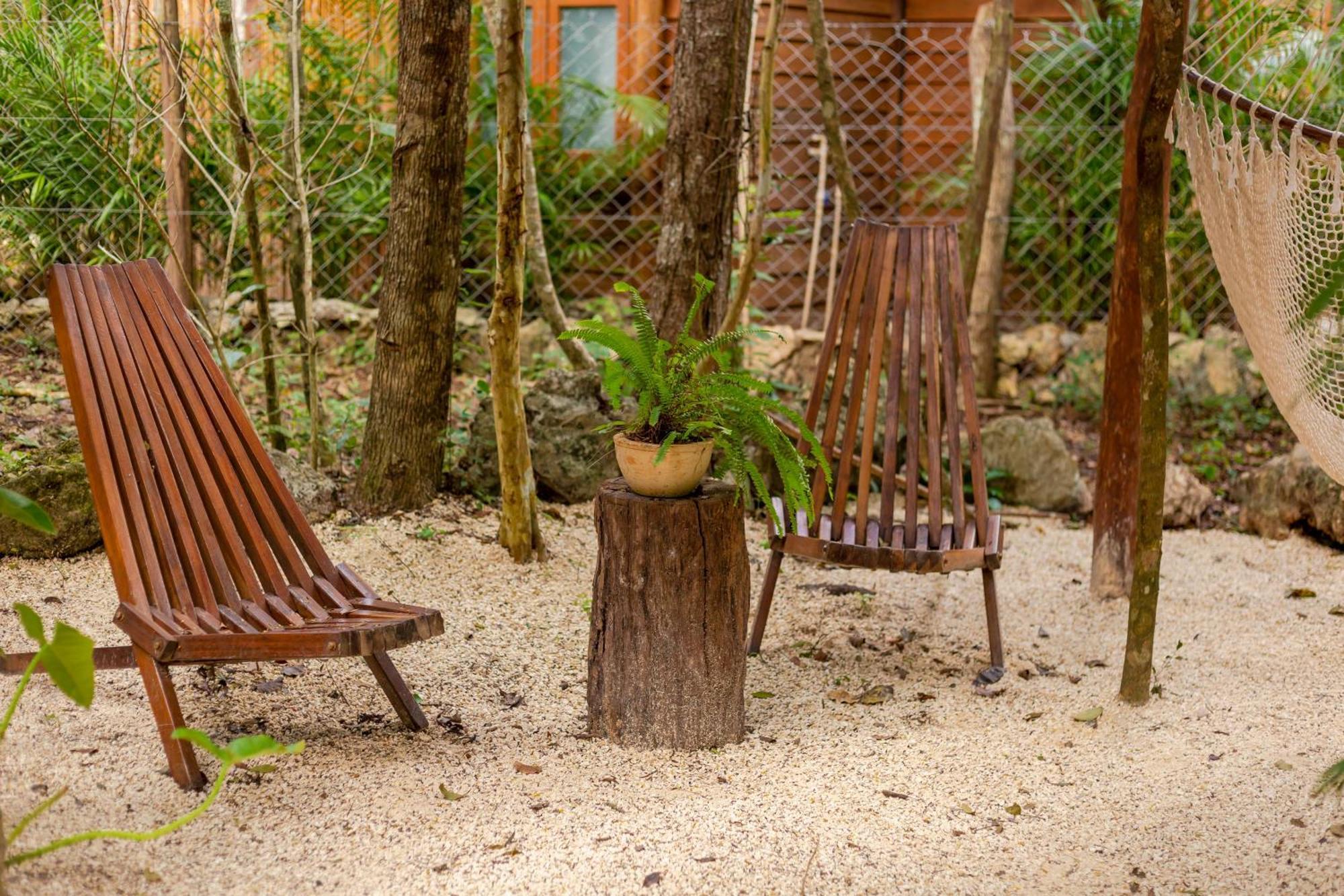 Madre Tierra Eco Habitat Konuk evi Puerto Morelos Dış mekan fotoğraf