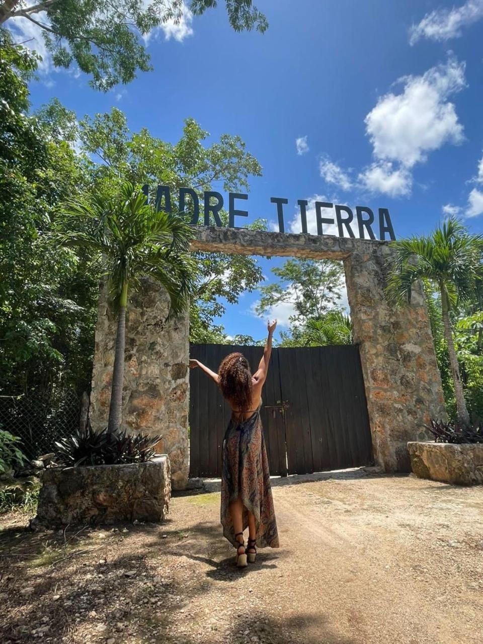 Madre Tierra Eco Habitat Konuk evi Puerto Morelos Dış mekan fotoğraf