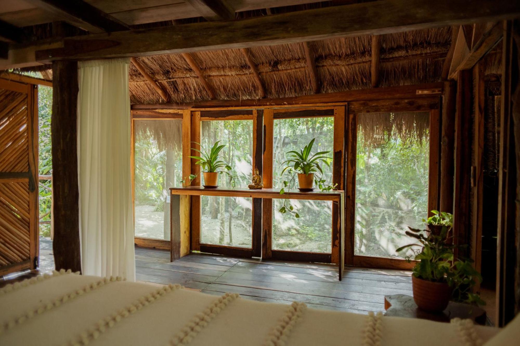 Madre Tierra Eco Habitat Konuk evi Puerto Morelos Dış mekan fotoğraf
