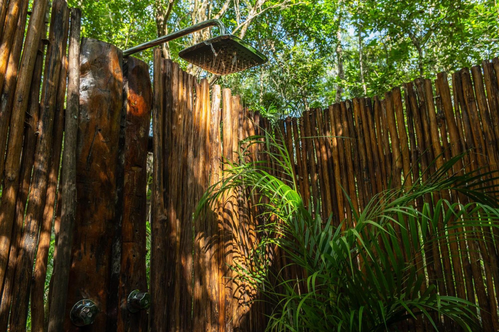 Madre Tierra Eco Habitat Konuk evi Puerto Morelos Dış mekan fotoğraf